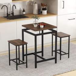 GIANTEX Bar Table with Bar Stool