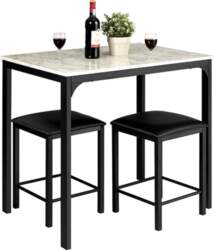 GIANTEX Bar Table with Bar Stool