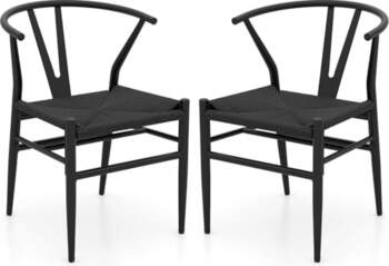 GIANTEX Set of 2 Stackable Dining