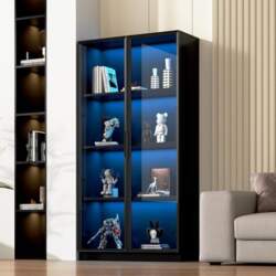 Glass Display Case with App LED