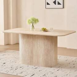GrandCA Home Rectangular Dining Table, Modern
