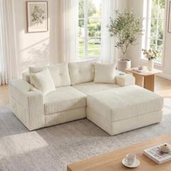GRAVFORCE Modular Sofa Bed 204 cm