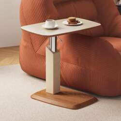 Guyii Height Adjustable Side Table Couch