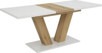 Hela Tische, Hamm Pull-Out Table, White