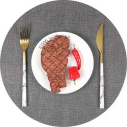 Hemobllo Set of 4 Placemats, Kitchen