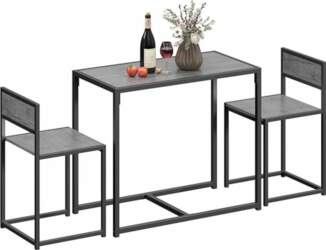 HOMCOM Dining Table and Chair Set