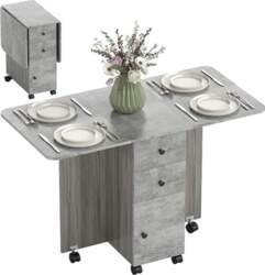 HOMCOM Folding Kitchen Table Folding Dining