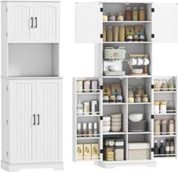 HOMCOM Kitchen Sideboard, 181.5 cm