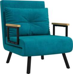HOMCOM Sofa Bed with Adjustable Backrest