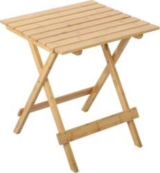 HOMECALL Bamboo Folding Table Small Balcony