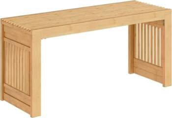 HOOBRO Bamboo Bench, 90 cm Long