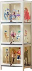 JSLJDM Display Cabinet Collector`s Display Cabinet