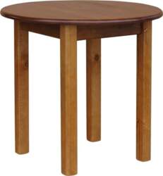 K koma Round Pine Dining Table