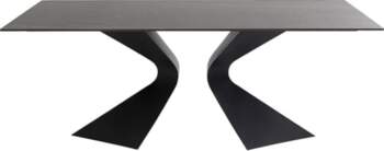 Kare Gloria Design Table, Black, Rectangular