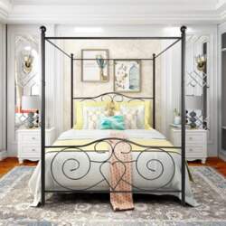 King Size Bed Frame Platform 150