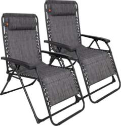 KingCamp Zero Gravity Deck Chairs, Set