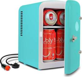 Koolatron Retro Mini Fridge 4 Litre