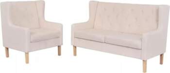 LAPOOH Sofa Set 2-Piece Sofa Bed