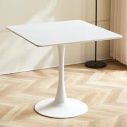 Leomix Square Base Dining Table, Small