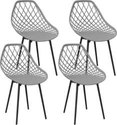 LEWE Set of 4 Dining Chairs