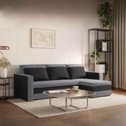 Loft Corner Sofa with Sleep Function