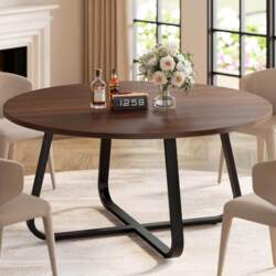 LVB Round Dining Table, Modern Kitchen