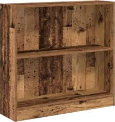 Makastle Bookcase with 2 Compartments, Modern