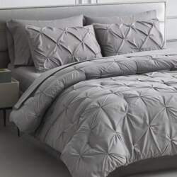 Maple&Stone Queen Size Comforter Set, Grey