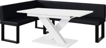 MEBLINI Corner Bench for Dining Room