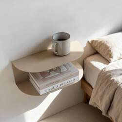 MILUKA Floating Bedside Table Hanging Set