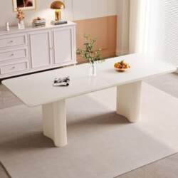 Miuuod 200.6 cm Rectangular White