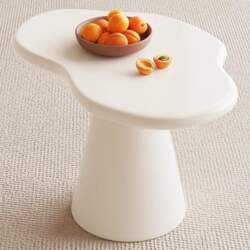 Miuuod Small Side Table, Irregular Coffee