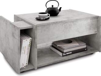 MOBILI FIVER, Romina Height-Adjustable Coffee Table