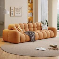 Modern Bubble Cloud Couch, Tufted Cosy