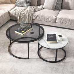 Modern Coffee Tables, Set of 2