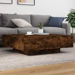 Modern Wooden Side Table with Multiple