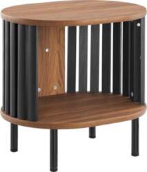 Modway Fortitude Contemporary Open Storage Side