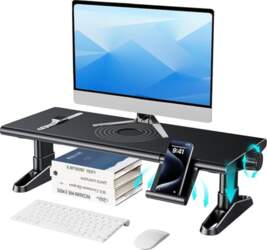 Monitor Stand, Height Adjustable Monitor Raiser