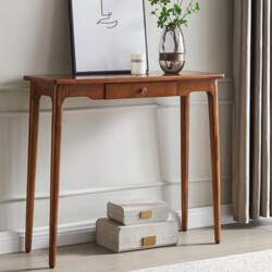 Narrow Console Table, Made of Solid