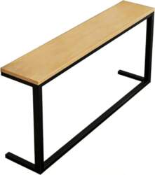 Narrow Console Table Slim Behind the