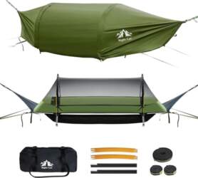 Night Cat Hammock Tent with Flat