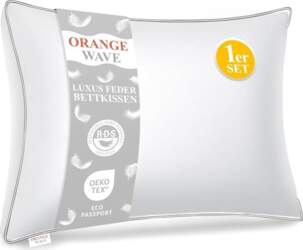 Orange Wave Spilvens 40 x 80