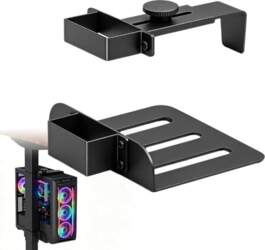 PC Bracket Under Desk No Drilling