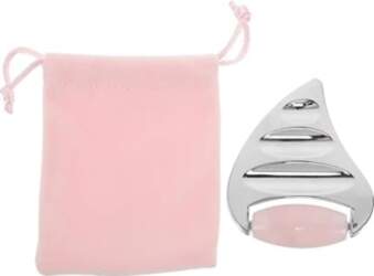PRETYZOOM Gesichtsmassage Roller aus Edelstahl Gua