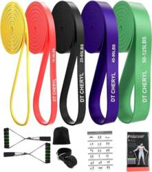 Pull-up elastīgo lentu komplekts, elastīgās lentes