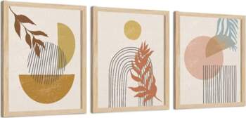 Putuo Decor Abstract Mid Century Boho