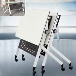 Rectangle Folding Conference Table Mobile Training