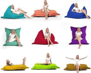 Rectangular Bean Bag, 2-in-1 Function for