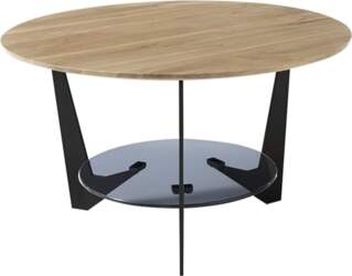 Robas Lund Coffee Table Round Solid