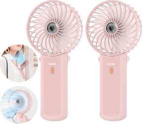 Rokas ventilators, 2 mini ventilatoru komplekts